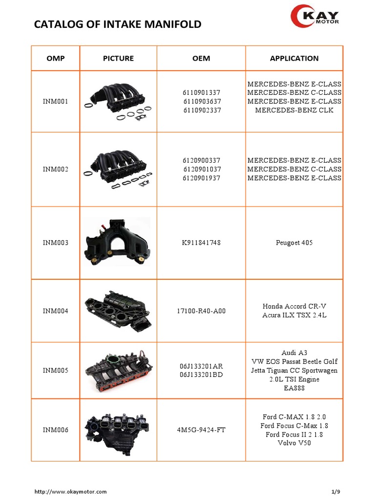 Intake Manifold | PDF