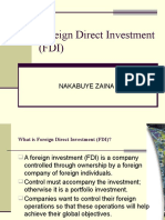 1.FDI Govt Policy (Incetives ,Befits and Costs)