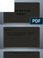 Relasi Dan Fungsi Bagian 2