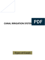 3 - Canal Irrigation System & Canal Lining