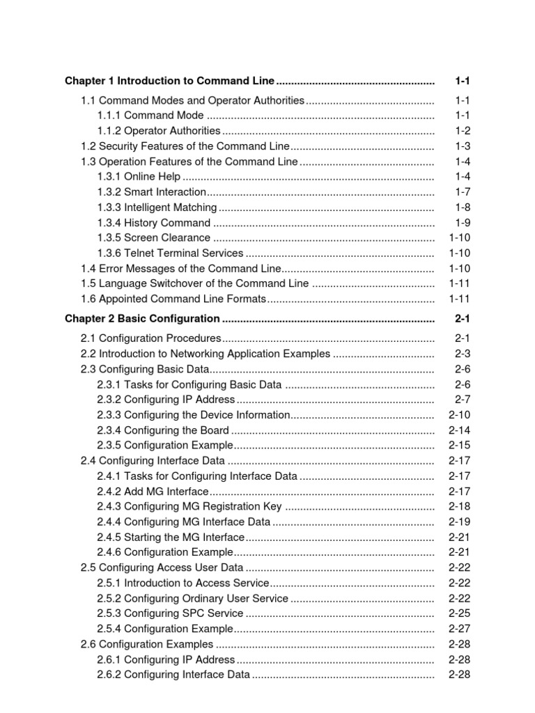 Operation Manual | PDF | Command Line Interface | Network Switch