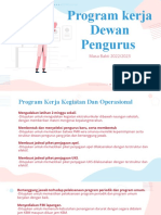 Program Kerja Dewan Pengurus