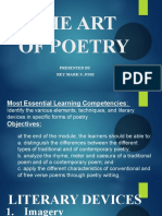 Poetry and Elements of Poetry