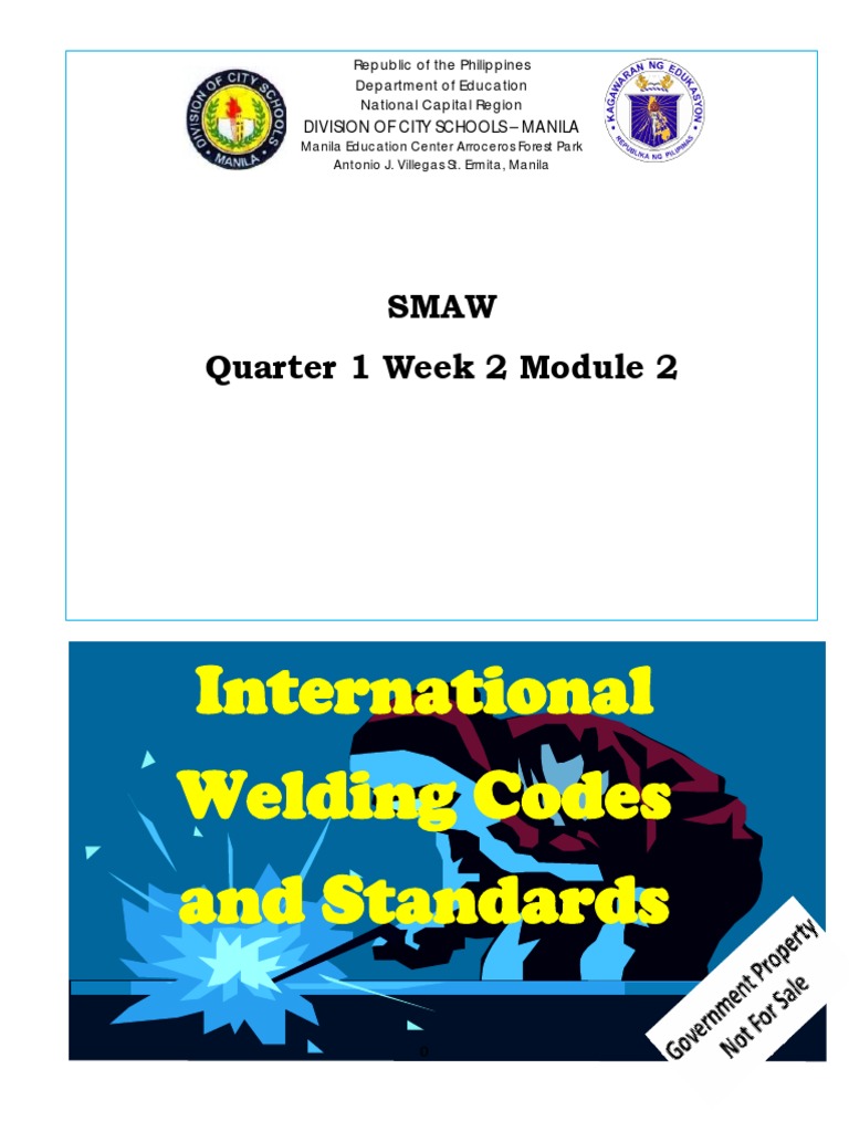 SMAW Module 2: Welding Standards Guide | PDF | Welding | Construction