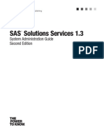 SAS® Solutions Services 1.3