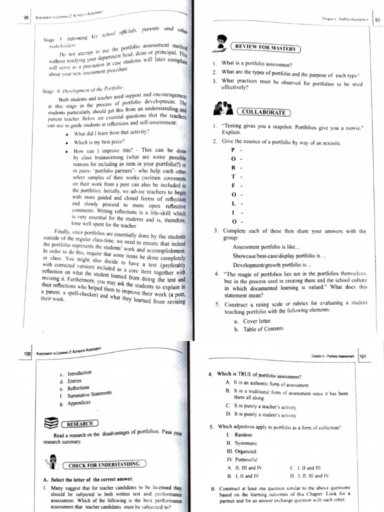 Assessment Of Learning 2 Part 3 Pdf Educational Assessment Learning