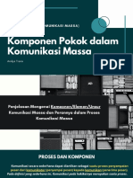 Komunikasi Massa (4) - Komponen Pokok Dalam Komunikasi Massa