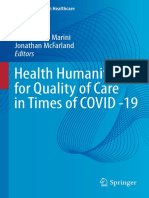 (New Paradigms in Healthcare) Maria Giulia Marini, Jonathan McFarland - Health Humanities For Quality of Care in Times of COVID - 19-Springer (2022)