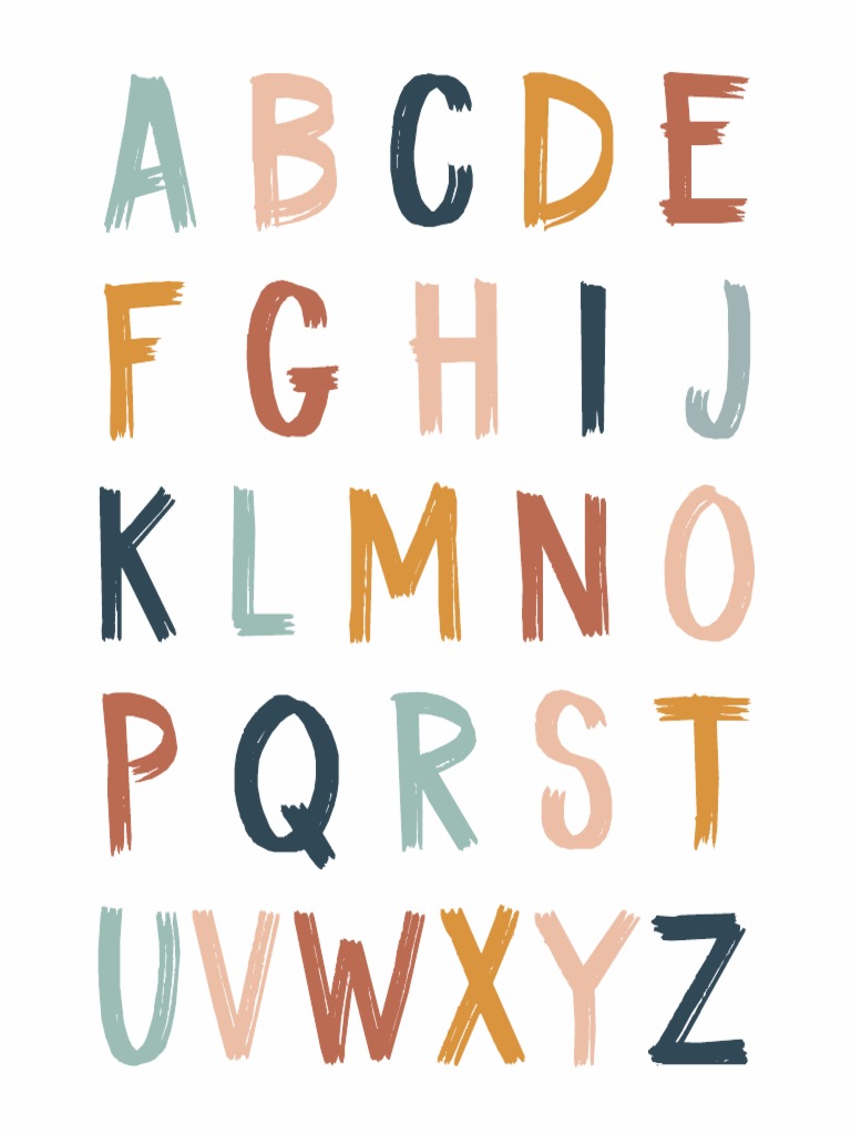 Alphabet Print | PDF