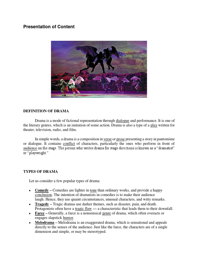 Analysis Of Drama Pdf