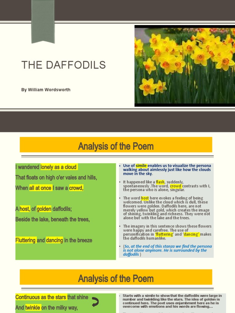 Daffodils PDF