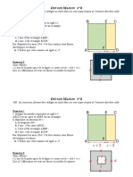 DM8 Calcul Littéral