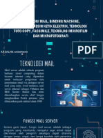 TEKNOLOGI MAIL DAN BINDING MACHINE