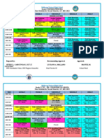 Class Schedule