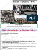 Introduction to Disaster Impacts - 38Hrs