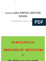 5-Removable Partial Denture Design