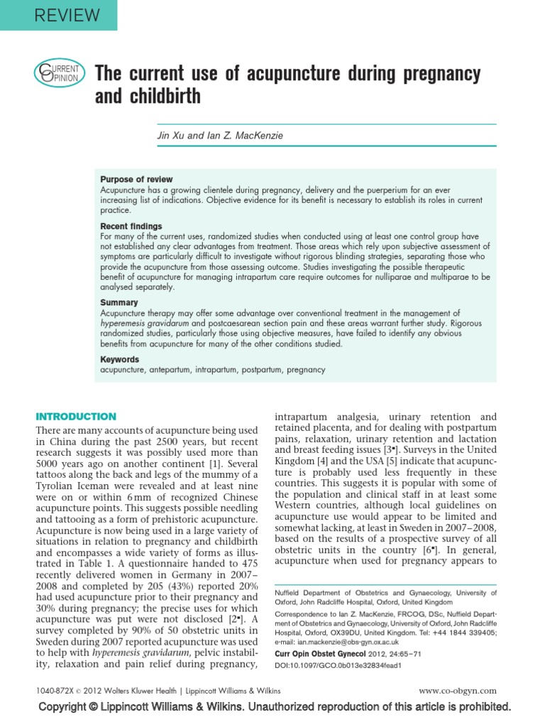 Xu 2012 PDF Acupuncture Acupressure