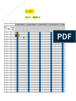 Attendance Sheet