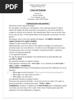 1ère. français A2