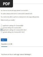 Azure 104 Renewal Assessment Guide | PDF | Backup | Microsoft Azure