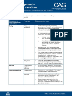 Contract Management - Extensions and Variations