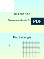 Distance & Midpoint Formula
