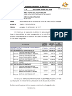 Informe #500 Informe de SALDO PRESUPUESTAL - DISPOSICION