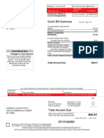 Verizon Bill Statement Example | PDF | Fee | Payments