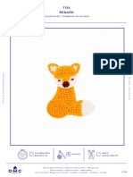 Https WWW - Dmc.com Media DMC Com Patterns PDF PAT1072 Crochet Animal Patches - FoxPAT1072