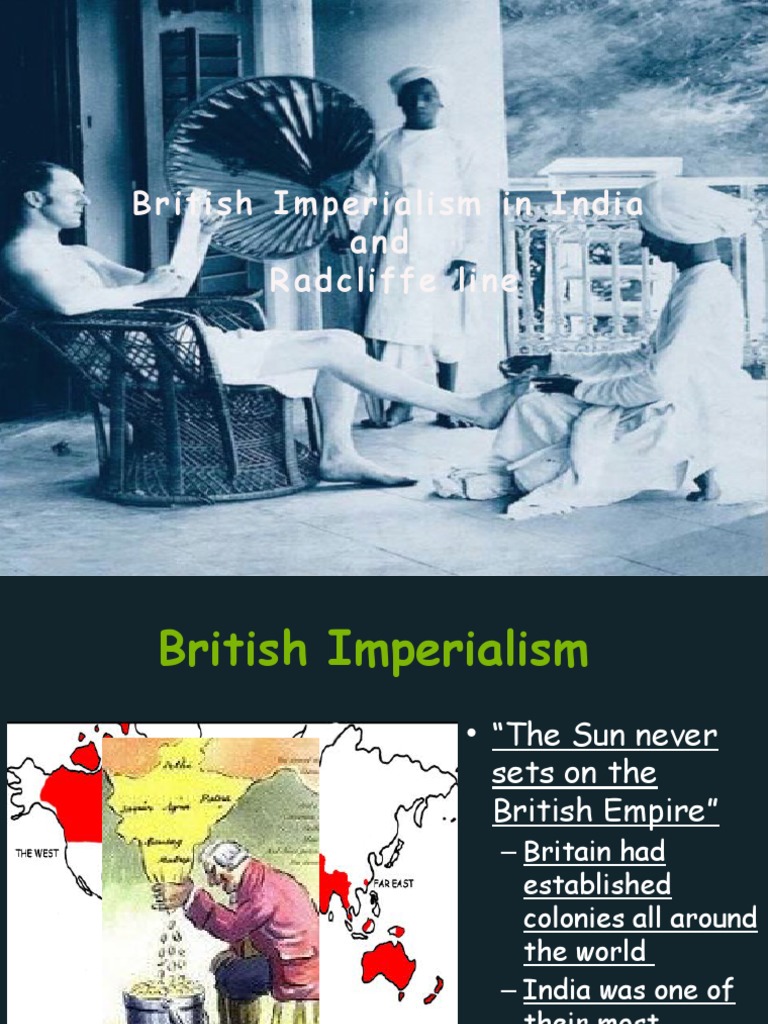 British Imperialism in India PDF Partition Of India British Raj