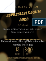 Majlis Makan Malam Aspresiasi Kagum 2022