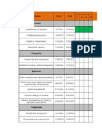 Diagrama de Gantt