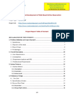 MBA Project TOC