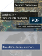 Sesiones 3 y 4 - Planeamiento Financiero