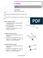 Exercices 6ème Les Propriétés Les Droites