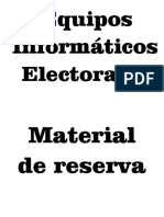 Equipos Informáticos Electorales