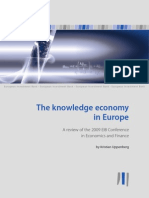 The Knowledge Economy in Europe