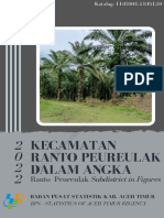 Kecamatan Ranto Peureulak Dalam Angka 2022