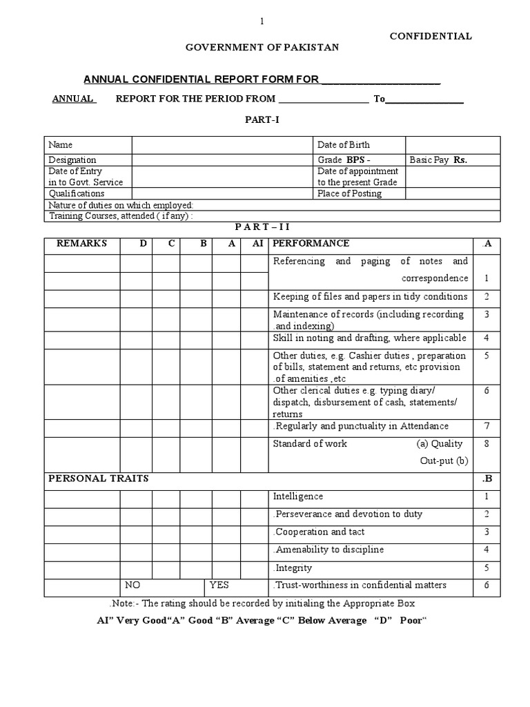 Acr Form For Assistant Ministerial Udc LDC PDF