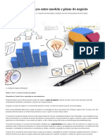 Quais São As Diferenças Entre Modelo e Plano de Negócio