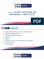 EuSSAB Open Committee Call MASTER