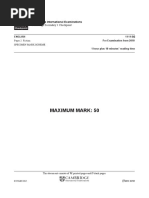 Cambridge Checkpoint Exam Timetable 2026 | PDF