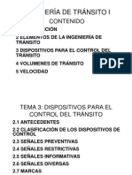 Tema 3 Dispositivos para El Control Del Tránsito