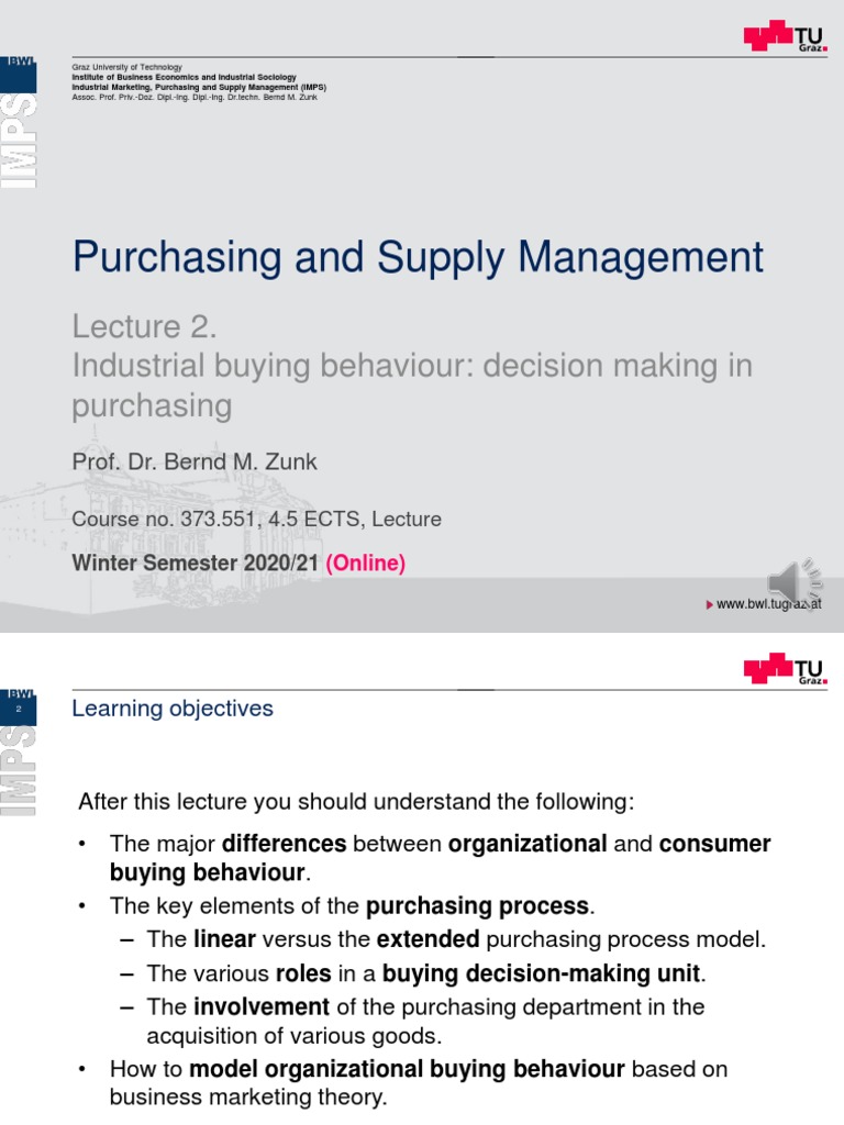 PuSm - Lecture 2 - Chapter 2 - Slides - Online | PDF | Supply Chain ...