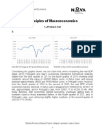 NOVA Macroeconomics Problem Set Analyzes GDP and Inflation of Portugal and Italy