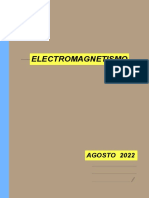 Electromagnetismo Ciclo 2022 - I - Agosto 2022.