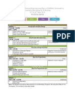 Wardha - Workshop - Agenda For 21st & 22nd - 16.5.2018