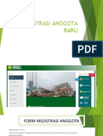 Registrasi Anggota Baru Hakli