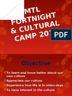 Mtl Fortnight &amp; Cultural Camp 2011_sec 3 Pupils Presentation
