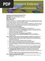 Pest Control Checklist | PDF